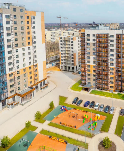 Фасад новостройки